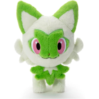 authentic Pokemon plush Sprigatito KutaKutaTatta 34cm long Takara tomy (Medium size)